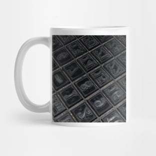 Printing Press Block Mug